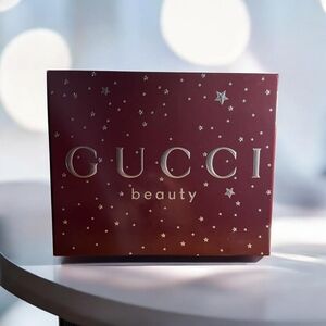 Empty Gucci Beauty Gift Box NWOT Deep Berry Color